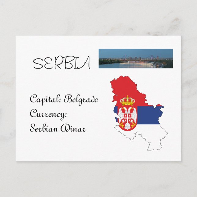 Serbia Postcard (Front)