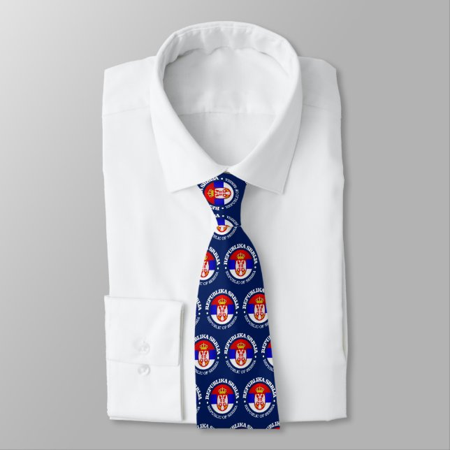 Serbia (rd) tie (Tied)