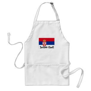 Serbia serbian Chef apron