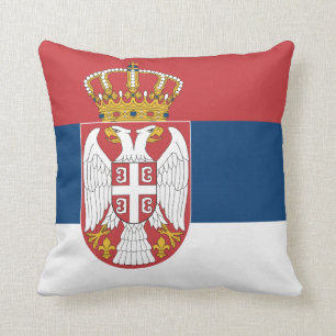 Serbia (Serbian) Flag Cushion