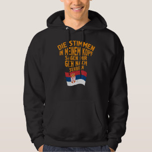 Serbia Serbian Serb Srbija Flag Jugoslavija Belgra Hoodie