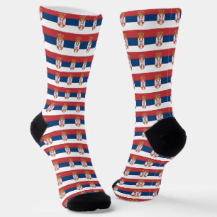 Serbia Socks, patriotic Serbian Flag fashion Socks
