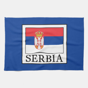 Serbia Tea Towel