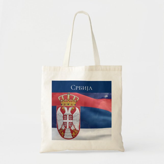 Serbia Tote Bag (Front)