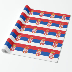 Serbia Wrapping Paper
