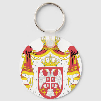 Serbian Coat of Arms Key Ring