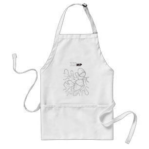 serbian cyrillic acorn standard apron
