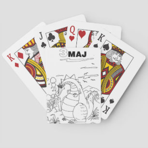 serbian cyrillic dragon playing cards