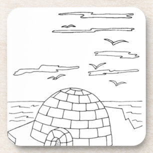 serbian cyrillic igloo coaster