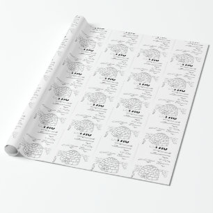 serbian cyrillic igloo wrapping paper