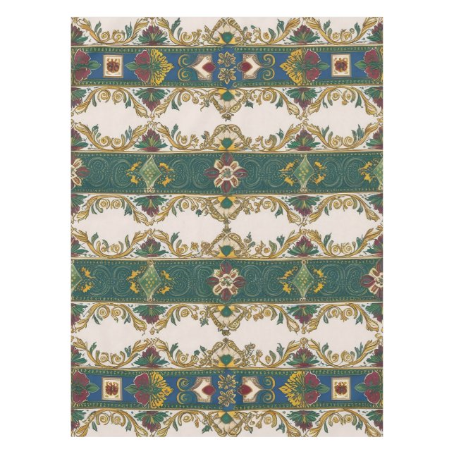 Serbian ethnic seamless design 6 tablecloth (Front)