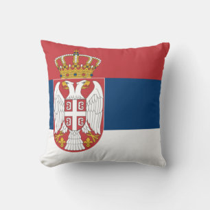 Serbian Flag Cushion