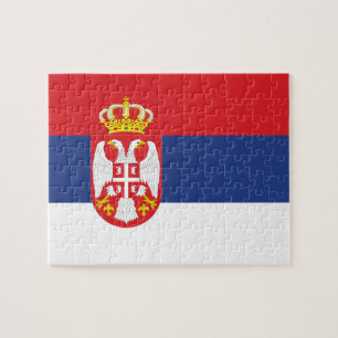 Serbian Flag Jigsaw Puzzle