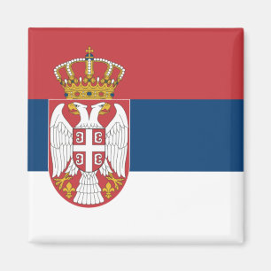 Serbian Flag Magnet
