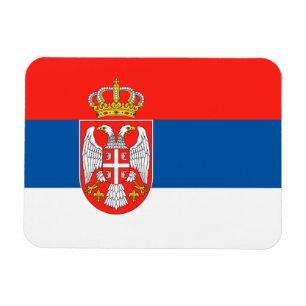 Serbian Flag Magnet
