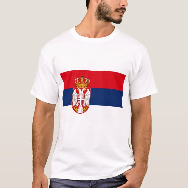 Serbian Flag T-Shirt (Front)