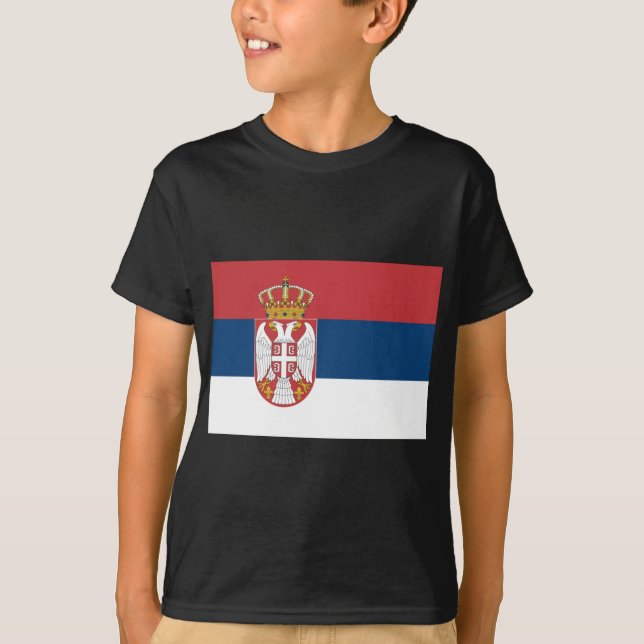 Serbian Flag T-Shirt (Front)