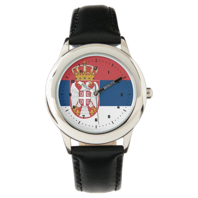 Serbian flag watch (Front)
