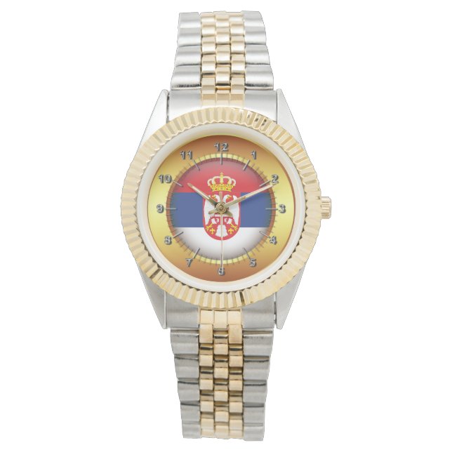 Serbian flag watch (Front)