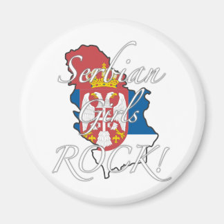 Serbian Girls Rock! Magnet
