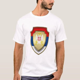 Serbian mediaeval shield Serbia coat of arms 2 T-Shirt