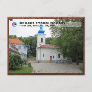 SERBIAN MONASTERIES - Berkasovo orthodox Monastery Postcard