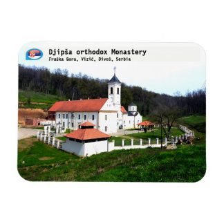 SERBIAN MONASTERIES - Djipša orthodox Monastery 3 Magnet