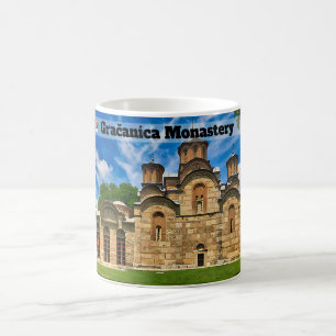 SERBIAN MONASTERIES - Gračanica orthodox Monastery Coffee Mug