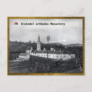 SERBIAN MONASTERIES - Krušedol Monastery 1906 Postcard