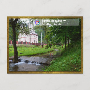 SERBIAN MONASTERIES - Tuman Monastery 3 Postcard