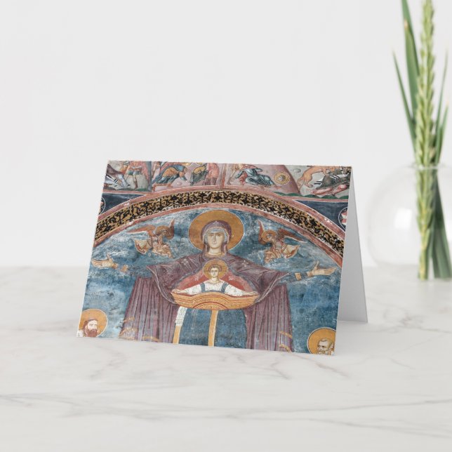 Serbian Orthodox Church, and a UNESCO site, 2 Card (Front)