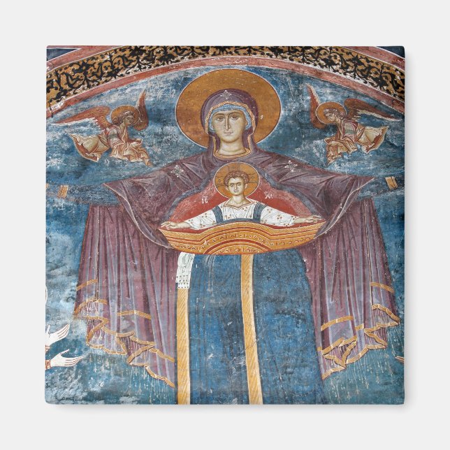 Serbian Orthodox Church, and a UNESCO site, Magnet (Front)