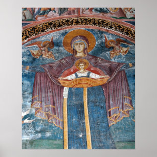Serbian Orthodox Church, and a UNESCO site, Poster