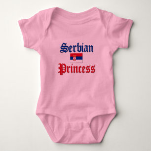 Serbian Princess Baby Bodysuit