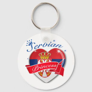 Serbian Princess Key Ring