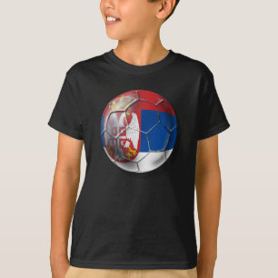 Serbian soccer ball for all lovers of Srbija T-Shirt