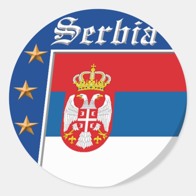 Serbian stickers (Front)