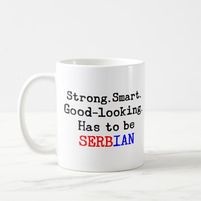 serbian strong coffee mug (Left)