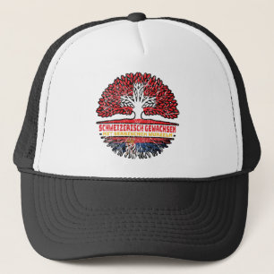 Serbian Swiss Bauzel Trucker Hat