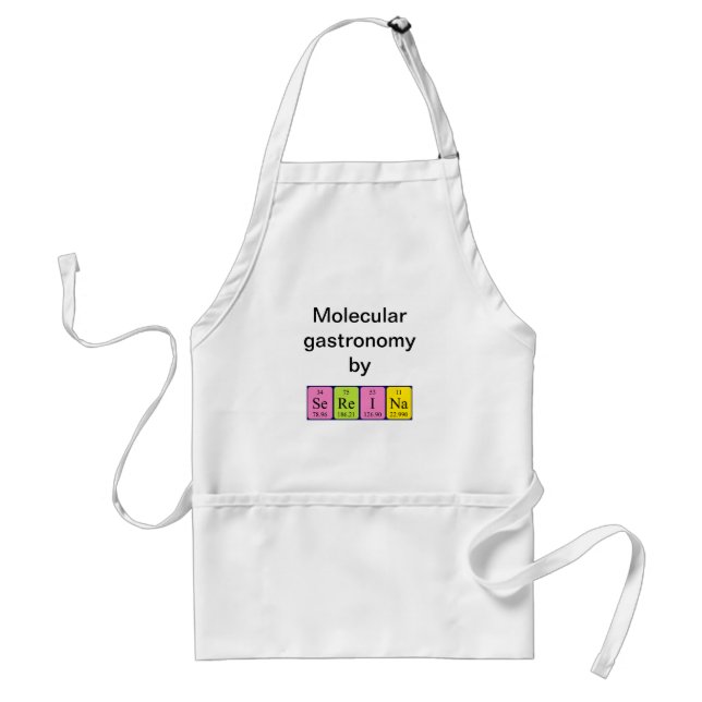 Sereina periodic table name apron (Front)