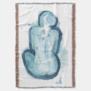 Serena Sketch Throw Blanket