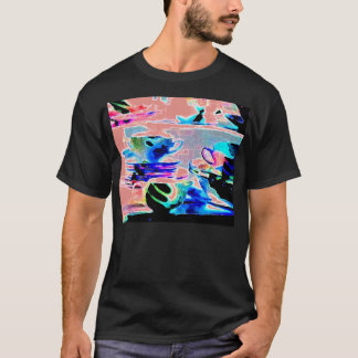 Serenade Dishes Striped Pink T-Shirt