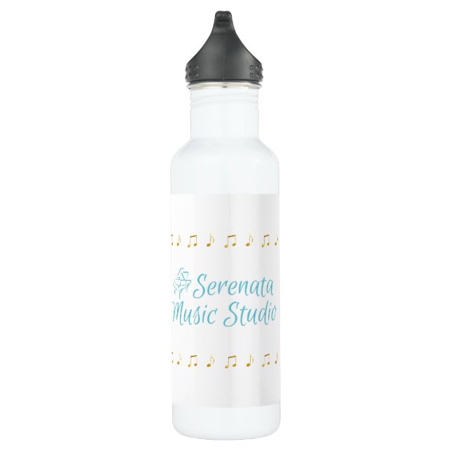 Serenata Music Studio Stainless Steel Water Bottle (Right)