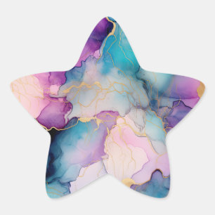 Serendipity Crystal Blue  Star Sticker