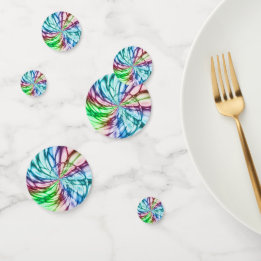 Serendipity | Multicolor Fractal Art Confetti