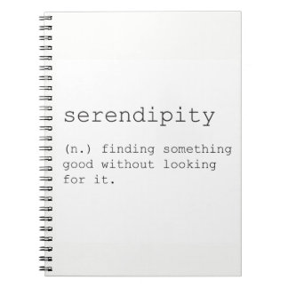 Serendipity notebook