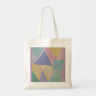 Serene Abstracts: A Pastel Dream Tote Bag