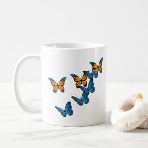 Serene and Relaxing Butterfly Flight Coffee Mug
