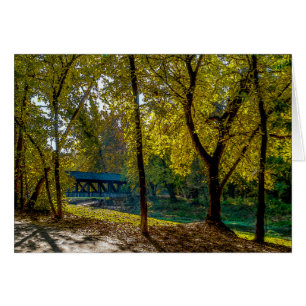 Serene Autumn Walk Painterly