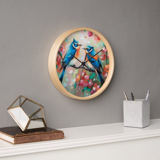 Serene Avian Sanctuary,  Clock (Office)